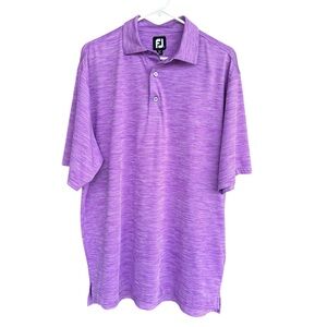 Footjoy Purple Heather Golf Polo Large
